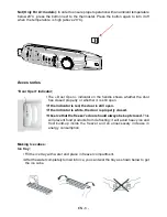 Предварительный просмотр 8 страницы Smeg TABLE-TOP REFRIGERATOR Instruction Booklet