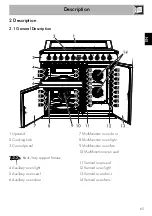 Preview for 9 page of Smeg TR103BL Translation Of The Original Instructions