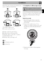 Preview for 43 page of Smeg TR103BL Translation Of The Original Instructions