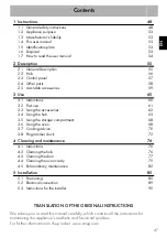 Preview for 1 page of Smeg TR60IP Manual