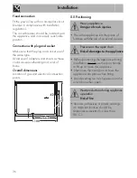 Предварительный просмотр 36 страницы Smeg TRA4110BL Instruction Manual