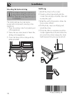 Предварительный просмотр 38 страницы Smeg TRA4110BL Instruction Manual