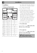 Preview for 6 page of Smeg TRU36GMWH Manual