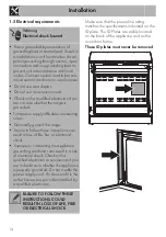 Preview for 12 page of Smeg TRU90BL Manual