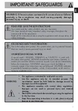 Preview for 5 page of Smeg TSF01-02 Instruction Manual