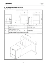 Предварительный просмотр 9 страницы Smeg UD515D Translation Of The Original Instructions