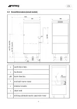 Предварительный просмотр 11 страницы Smeg UD515D Translation Of The Original Instructions