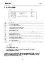 Предварительный просмотр 18 страницы Smeg UD515D Translation Of The Original Instructions