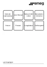 Preview for 1 page of Smeg UD7108FSEP User Manual