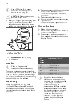 Предварительный просмотр 12 страницы Smeg UKS3C090P1 User Manual