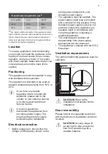 Preview for 7 page of Smeg UKS8F174NF User Manual