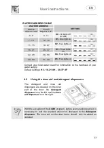 Предварительный просмотр 23 страницы Smeg Universale DWA6314B2 Manual