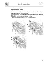 Предварительный просмотр 23 страницы Smeg Universale STL67237L User Instructions