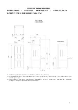 Предварительный просмотр 3 страницы Smeg UW60132D Series Manual Installation, Use And Maintenance