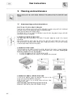 Preview for 20 page of Smeg V32B.1 Instruction Manual