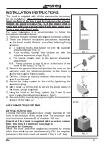 Preview for 15 page of Smeg Victoria Aesthetic KT90PE Instruction Booklet