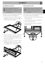 Preview for 39 page of Smeg Victoria TR4110IRW Manual