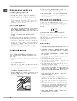 Preview for 13 page of Smeg VR105AP1 Operating Instructions Manual