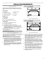 Preview for 3 page of Smeg W10818570A Installation Instructions Manual