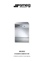 Предварительный просмотр 1 страницы Smeg WD1050 Operating Instructions Manual