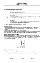 Предварительный просмотр 34 страницы Smeg WD1050 Operating Instructions Manual