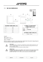 Предварительный просмотр 39 страницы Smeg WD1050 Operating Instructions Manual