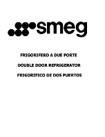 Smeg WD315A Manual предпросмотр