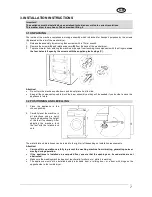 Preview for 7 page of Smeg WDF12C Instruction Manual