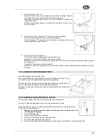 Предварительный просмотр 22 страницы Smeg WDF12C Instruction Manual