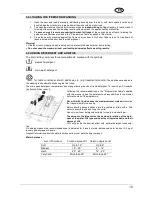 Предварительный просмотр 11 страницы Smeg WDF12C7 Instruction Manual