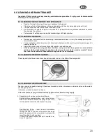 Предварительный просмотр 21 страницы Smeg WDF12C7 Instruction Manual