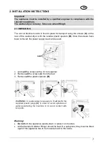 Preview for 8 page of Smeg WDF147-2 Instruction Manual