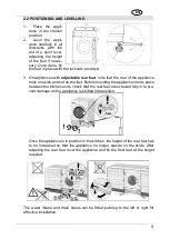 Предварительный просмотр 9 страницы Smeg WDF147X-2 Instruction Manual