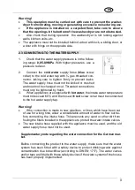 Предварительный просмотр 10 страницы Smeg WDF147X-2 Instruction Manual