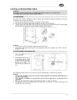 Preview for 7 page of Smeg WDI12C1 Instruction Manual