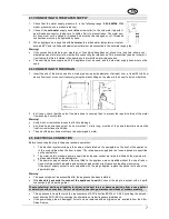 Предварительный просмотр 8 страницы Smeg WDI146S Instruction Manual