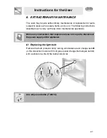 Preview for 19 page of Smeg WE970 Instruction Manual