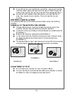 Предварительный просмотр 4 страницы Smeg WM50T-1 User Manual