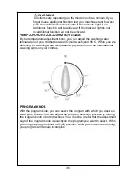 Предварительный просмотр 10 страницы Smeg WM50T-1 User Manual