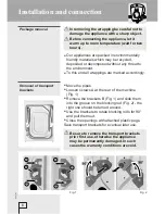 Preview for 6 page of Smeg WM61121 Instructions For Use Manual