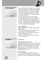 Preview for 14 page of Smeg WM61121 Instructions For Use Manual