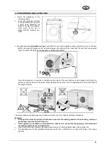 Предварительный просмотр 7 страницы Smeg WMF147 Instruction Manual