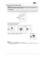 Предварительный просмотр 6 страницы Smeg WMF147X Instruction Manual