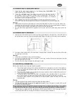 Предварительный просмотр 8 страницы Smeg WMF147X Instruction Manual