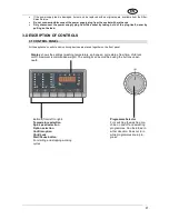 Предварительный просмотр 9 страницы Smeg WMF147X Instruction Manual