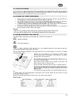 Предварительный просмотр 11 страницы Smeg WMF147X Instruction Manual