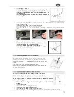 Предварительный просмотр 19 страницы Smeg WMF147X Instruction Manual