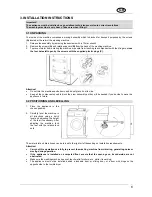 Preview for 6 page of Smeg WMF16AX1 Instruction Manual