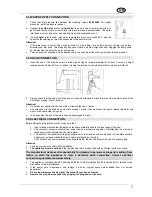 Preview for 7 page of Smeg WMF16AX1 Instruction Manual