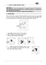 Preview for 8 page of Smeg WMI147C Instruction Manual